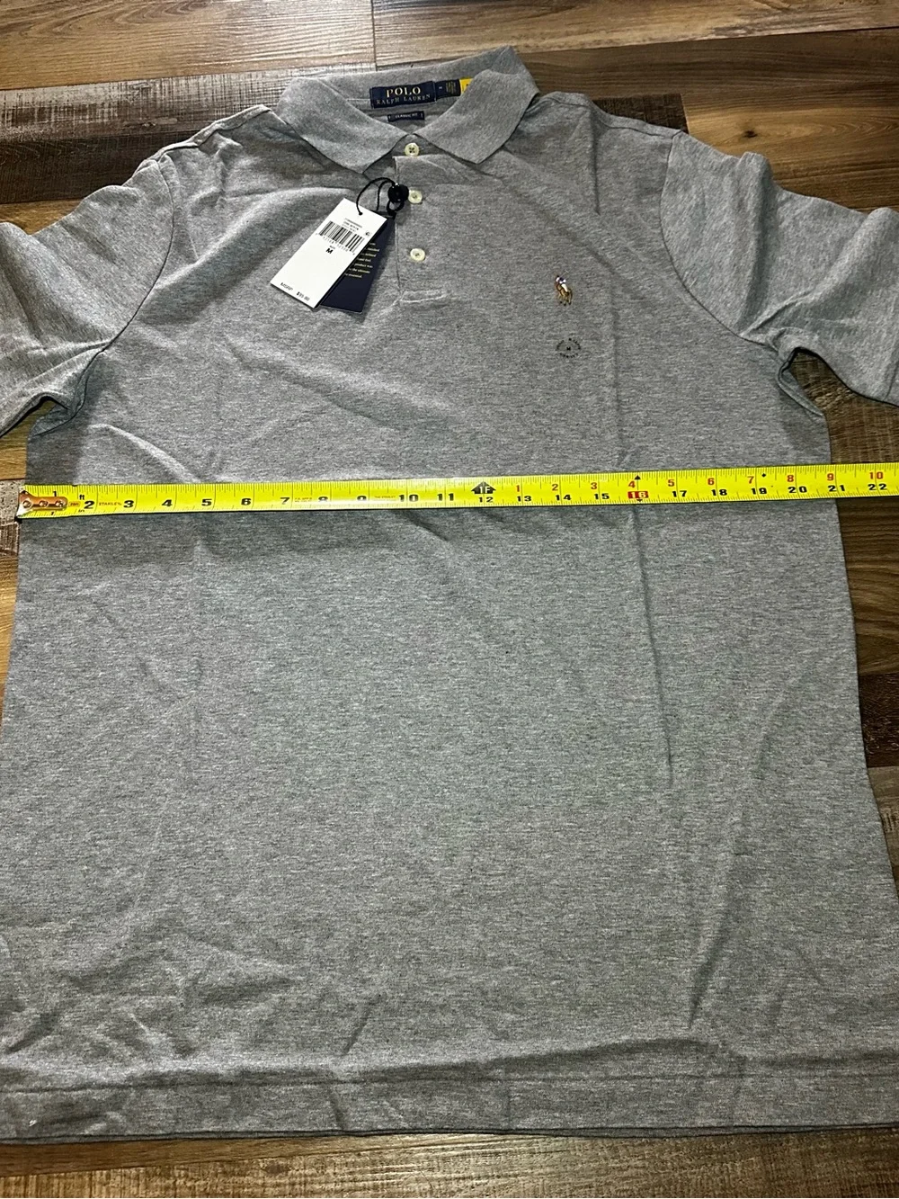 Polo by Ralph Lauren Light Heather Gray Short-Sleeve Polo